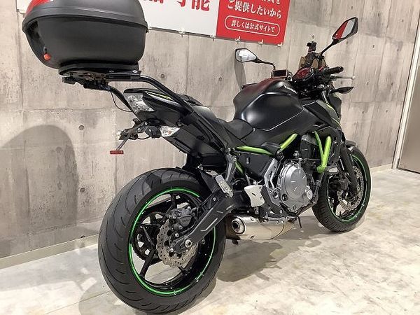 カワサキ Z650 Z650 2019年モデル ドラレコ装備 スクリーン トップケース フェンダーレス 6