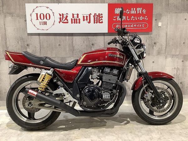 カワサキ ZRX400II ZRX-2 1995年モデル モリワキマフラー ビート製クラッチカバー USB装備 ハンド 3