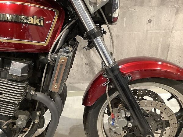 カワサキ ZRX400II ZRX-2 1995年モデル モリワキマフラー ビート製クラッチカバー USB装備 ハンド 10
