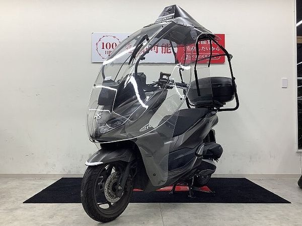 ホンダ PCX125 PCX ルーフシールド・リアボックス・PIAA製フォグランプ・センターブレース装備車両!! 5
