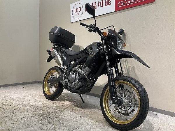 ホンダ CRF250M CRF250モタード◆ヨシムラサイクロンカーボンエンドマフラー◆2013年モデル◆リアキャ 4