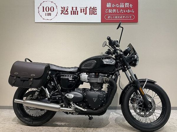 トライアンフ BONNEVILLE T100 ボンネビルT100◆2022年モデル◆トライアンフ純正リアバッグ◆ショートバイザー!! 2
