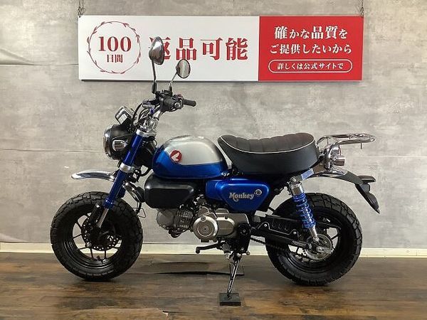 ホンダ モンキー125 モンキー125 タケガワ製マフラーでスクランブラー感アップ!大きめのキャリア装備で積載性も 4