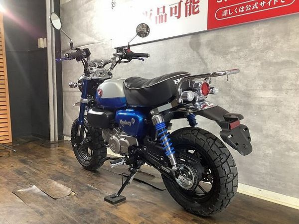 ホンダ モンキー125 モンキー125 タケガワ製マフラーでスクランブラー感アップ!大きめのキャリア装備で積載性も 5