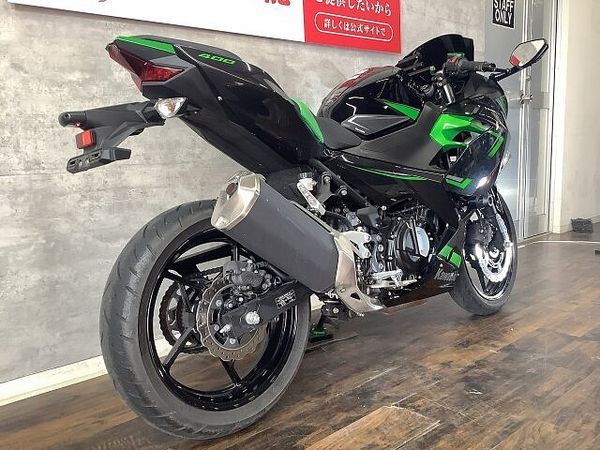 カワサキ ニンジャ 400 NINJA400 シートカスタム スライダー付き マウントバー付き 7